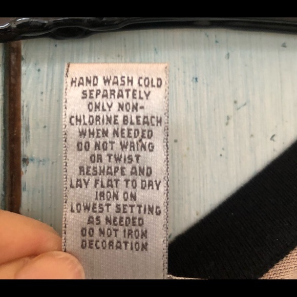 Animal print sweater in black, brown, & tan adorned with beads & rhinest… - Picture 11 of 12